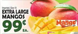 Bravo Supermarkets EXTRA LARGE MANGOS offer