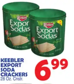 Bravo Supermarkets KEEBLER EXPORT SODA CRACKERS offer