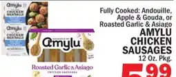 Bravo Supermarkets AMYLU CHICKEN SAUSAGES offer