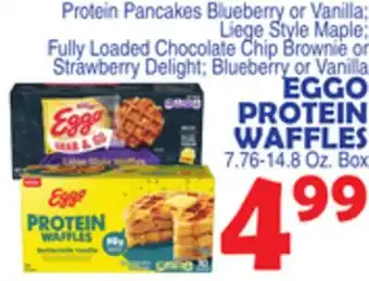 Bravo Supermarkets EGGO PROTEIN WAFFLES offer