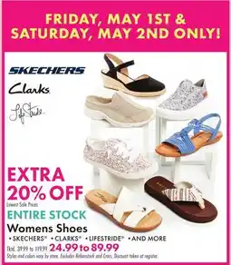 Boscov's ENTIRE STOCK Womens Shoes offer