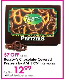 Boscov's Boscov's Chocolate-Covered Pretzels by ASHER'S offer