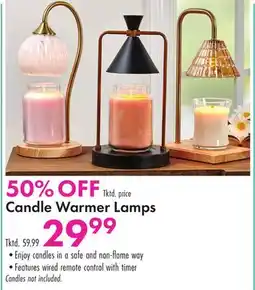 Boscov's Candle Warmer Lamps offer