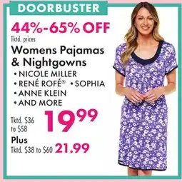 Boscov's Womens Pajamas & Nightgowns offer