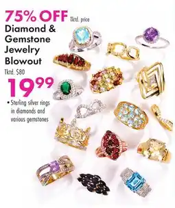 Boscov's Diamond & Gemstone Jewelry Blowout offer