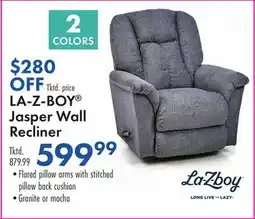 Boscov's LA-Z-BOY Jasper Wall Recliner offer