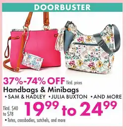 Boscov's Handbags & Minibags offer
