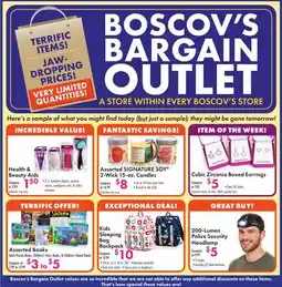 Boscov's Boscov's Bargain Outlet offer