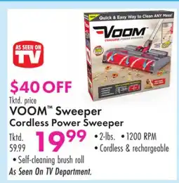 Boscov's VOOM Sweeper offer