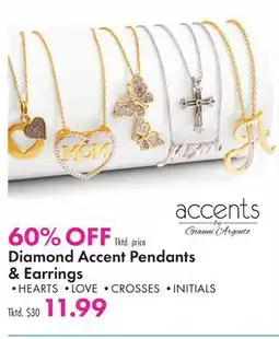 Boscov's Diamond Accent Pendants & Earrings offer