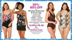Boscov's Womens Swimwear & Cover-Ups offer
