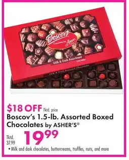 Boscov's Boscov's 1.5-lb. Assorted Boxed Chocolates by ASHER'S offer