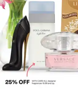 CVS ALL designer fragrances offer