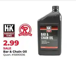 Runnings Bar & Chain Oil offer