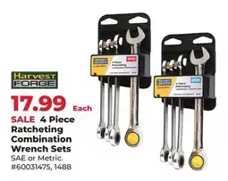 Runnings Harvest Forge Ratcheting Combination Wrench Sets SAE or Metric offer