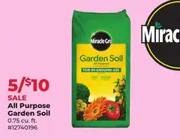 Runnings Miracle-Gro All Purpose Garden Soil offer