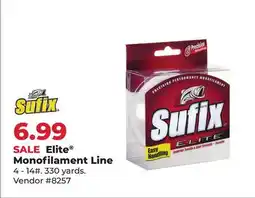 Runnings Sufix Elite Monofilament Line 4-14 offer
