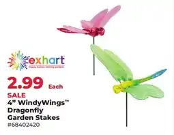Runnings 4 WindyWings Dragonfly Garden Stakes offer