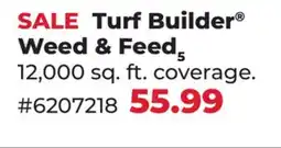 Runnings Turf Builder Weed & Feed 5 offer