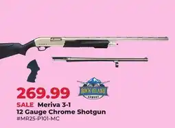 Runnings Meriva 3-1 12 Gauge Chrome Shotgun offer