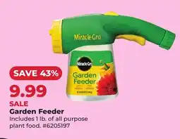 Runnings Miracle-Gro Garden Feeder offer