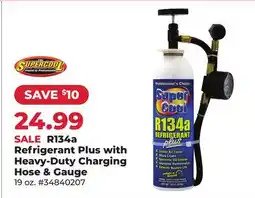 Runnings R134a Refrigerant Plus with Heavy-Duty Charging Hose & Gauge offer