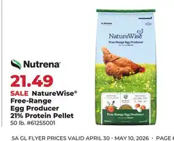 Runnings NatureWise Free-Range Egg Producer 21% Protein Pellet offer