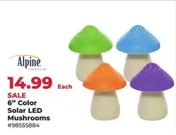 Runnings 6 Color Solar LED Mushrooms offer