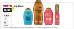 CVS OGX, Maui, Neutrogena hair care or OGX scrub & wash offer