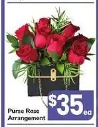 Safeway Purse Rose Arrangement offer