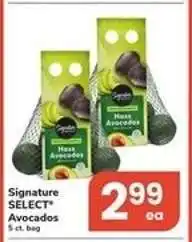 Safeway Signature SELECT Avocados offer