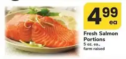 Safeway Fresh Salmon Portions offer