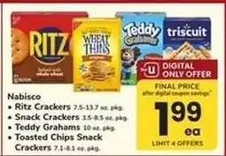 Safeway Nabisco Crackers offer