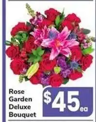 Safeway Rose Garden Deluxe Bouquet offer