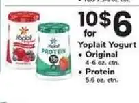 Safeway Yoplait Yogurt offer