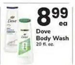 Safeway Dove Body Wash offer