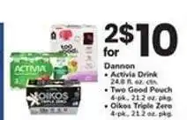 Safeway Dannon offer