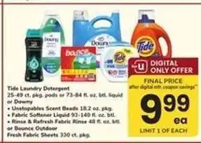 Safeway Tide Laundry Detergent offer