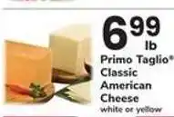 Safeway Primo Taglio Classic American Cheese offer