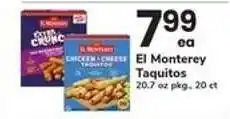 Safeway El Monterey Taquitos offer