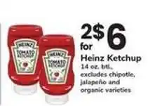 Safeway Heinz Ketchup offer
