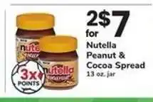 Safeway Nutella Peanut & Cocoa Spread offer