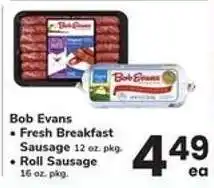 Safeway Bob Evans sausage offer