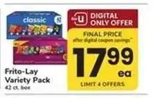 Safeway Frito Lay Variety Pack offer