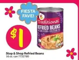 Stop&Shop Stop & Shop Refried Beans offer