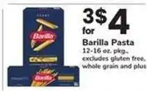 Safeway Barilla Pasta offer