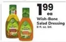 Safeway Wish-Bone Salad Dressing offer