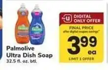 Safeway Palmolive Ultra Dish Soap offer