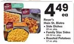 Safeway Reser's Main St Bistro offer