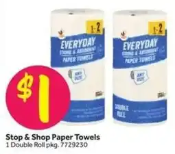 Stop&Shop Stop & Shop Paper Towels offer